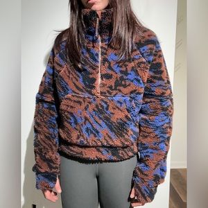 Lululemon Scuba Sherpa Quarter Zip
